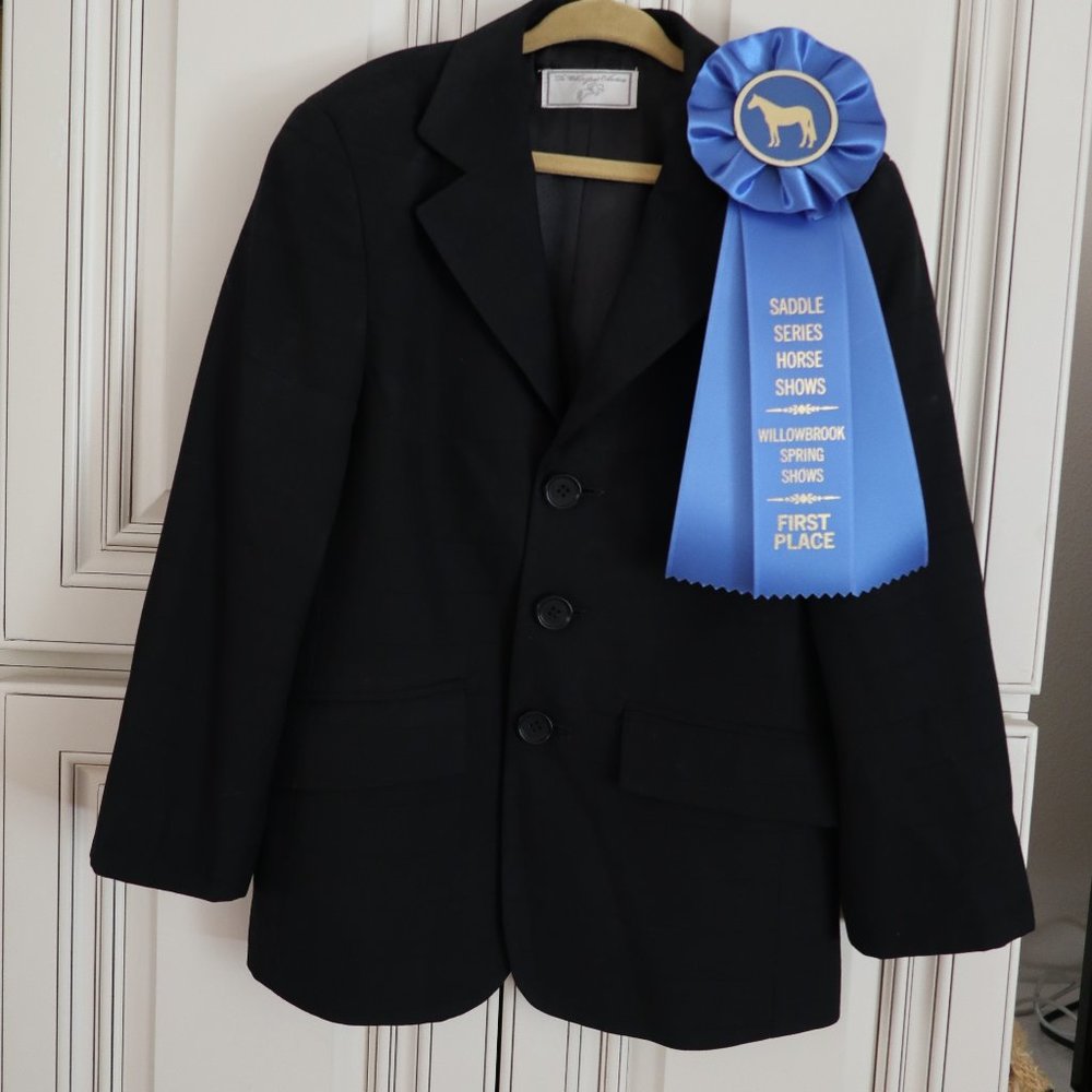 Kids Equestrian Show Jacket - 'Wellington' size 8R